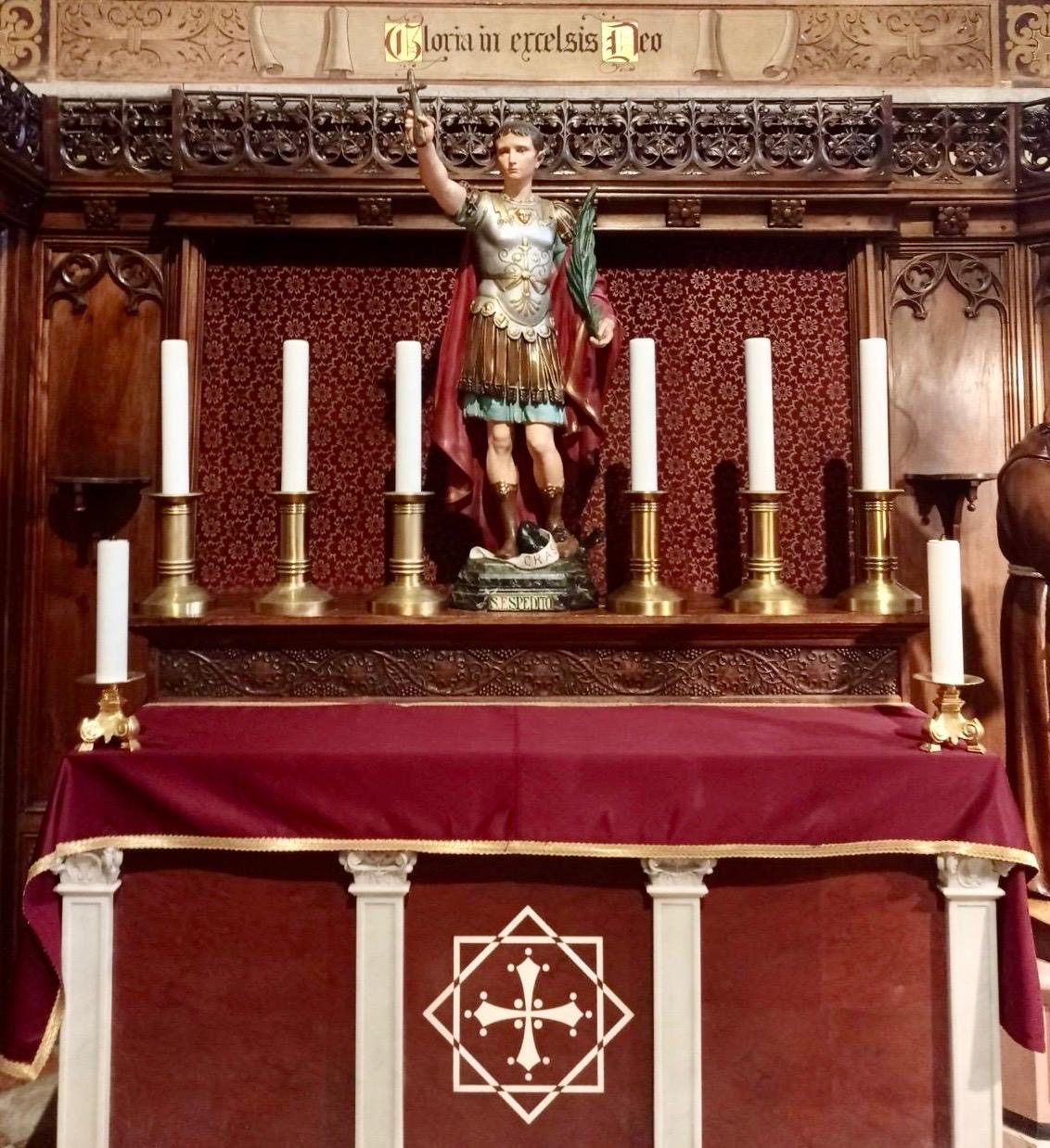 SANTO ESPEDITO - CHIESA DI TUTTI I SANTI SANREMO